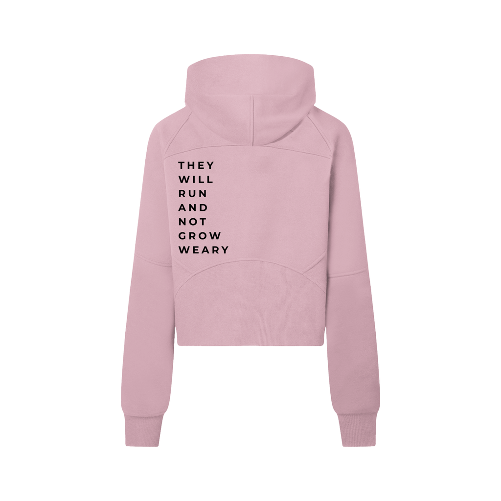 Cropped Half-Zip Hoodie