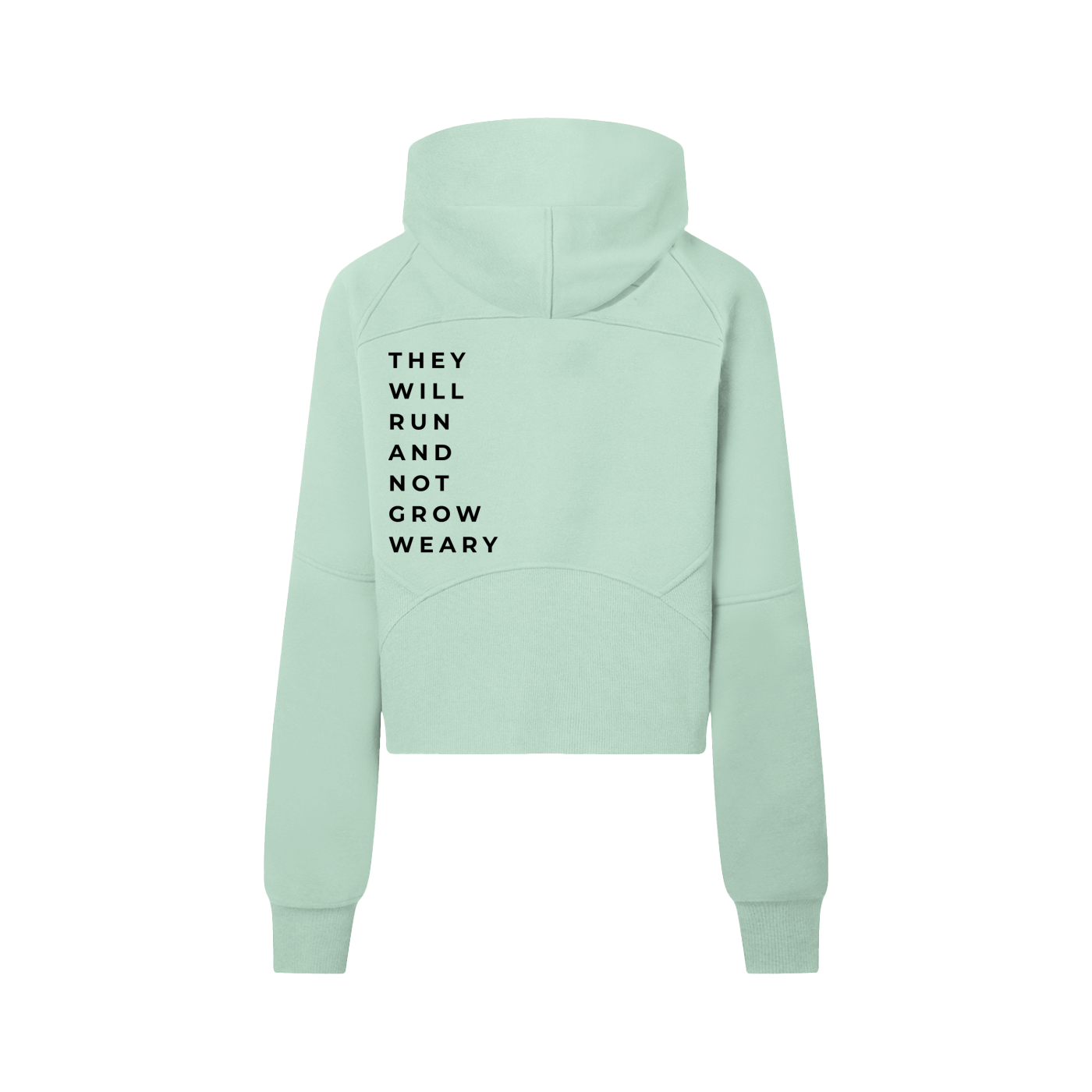 Cropped Half-Zip Hoodie