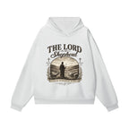 The lord is my shepherd Hidden Pocket Fleece Hoodie