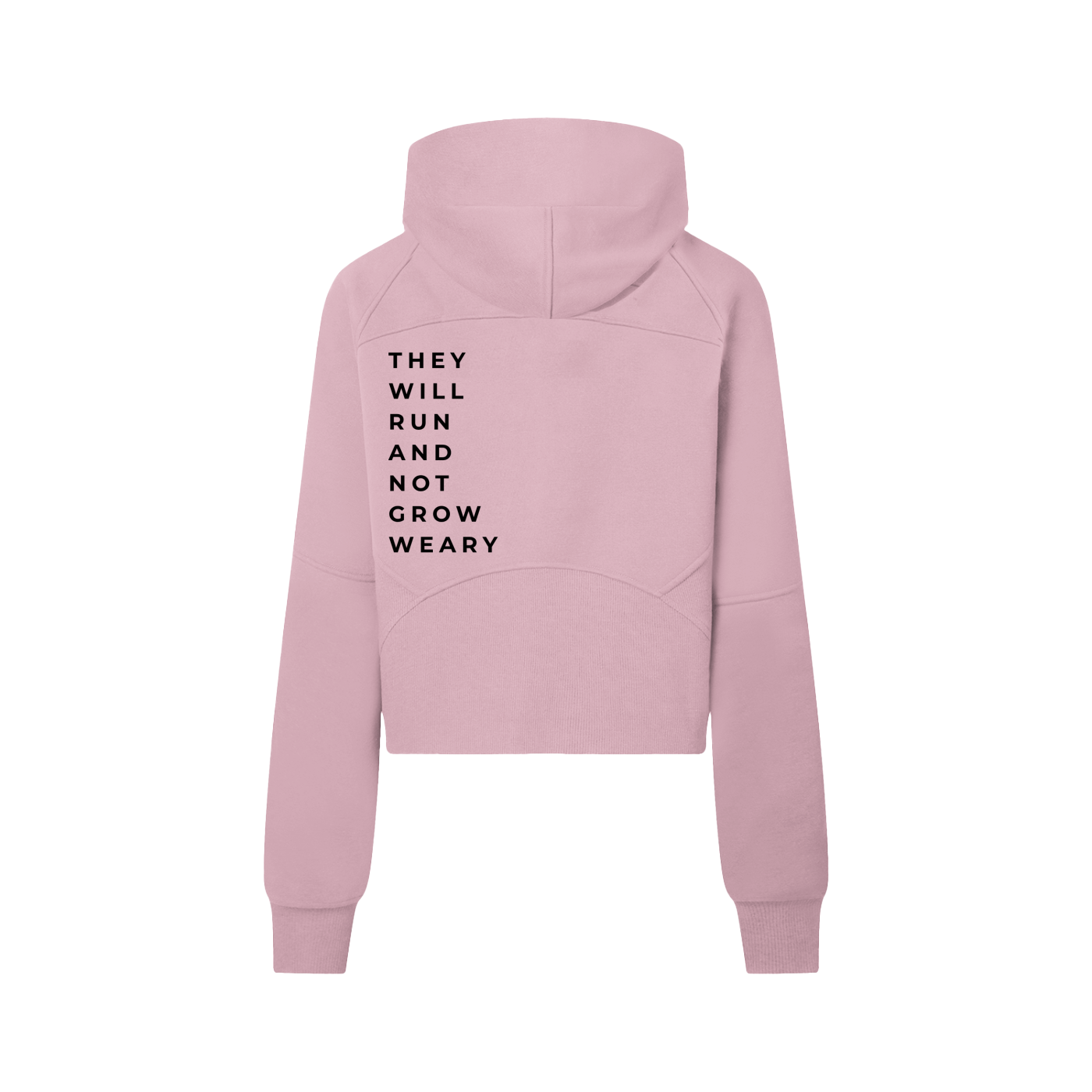 Isaiah 40:31 Cropped Hoodie