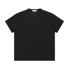 Men's Short Sleeve Henley Shirt - Heaven Sent