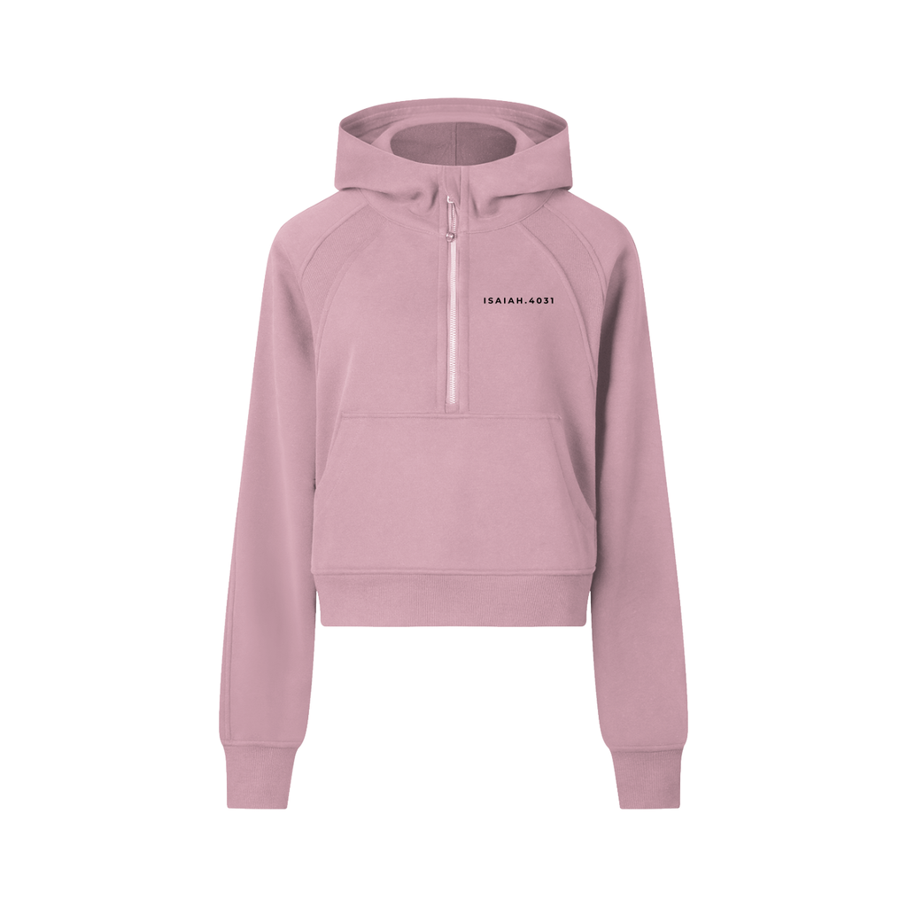 Isaiah 40:31 Cropped Hoodie