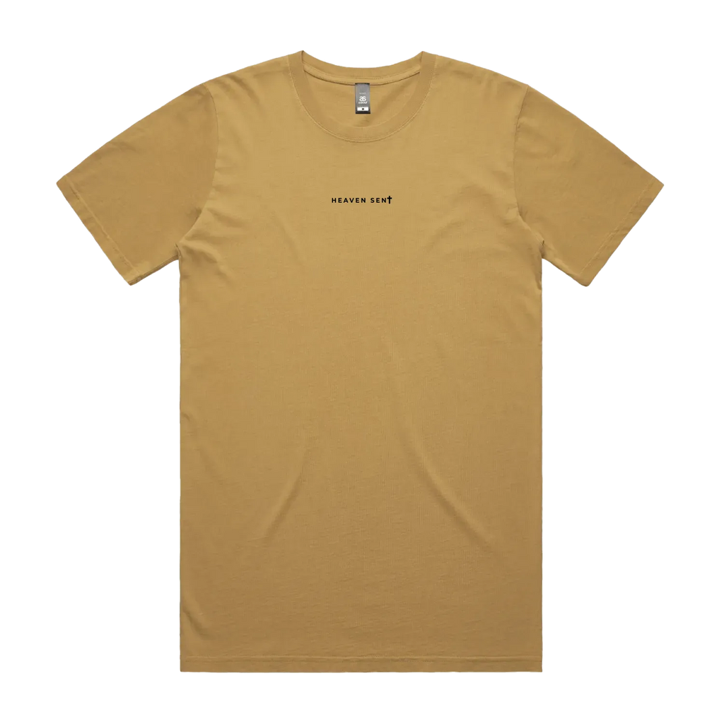 Faded Mustard front flat lay