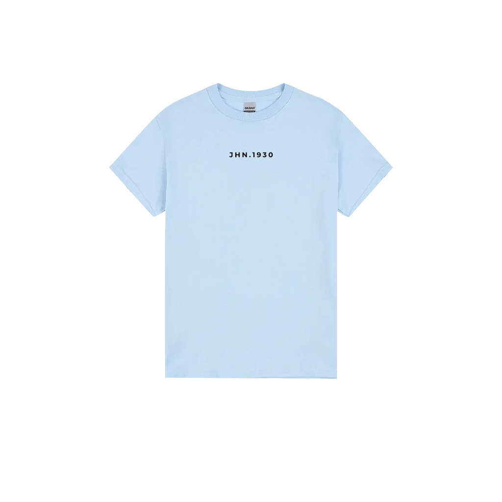Light Blue front flat lay