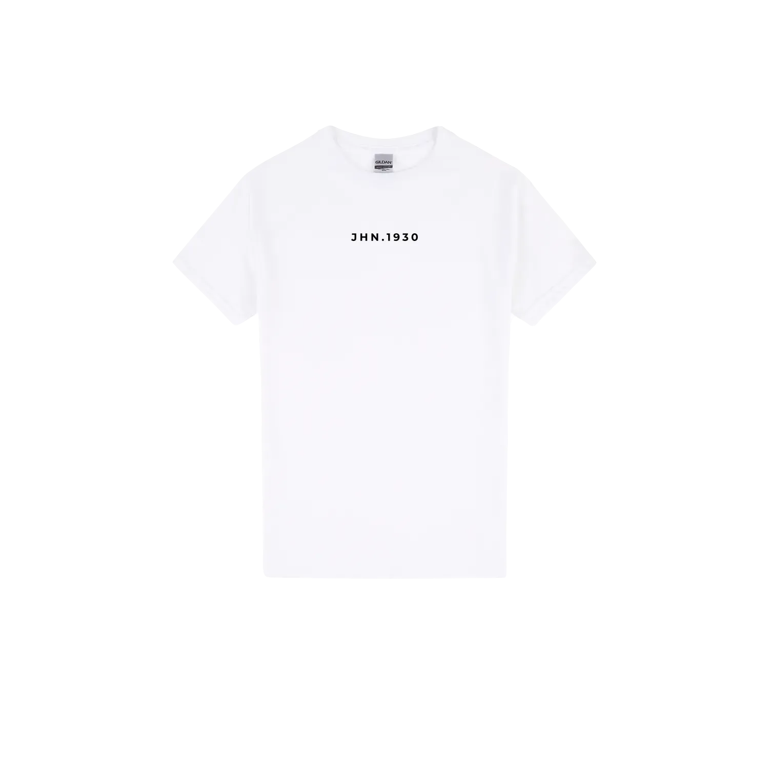White front flat lay