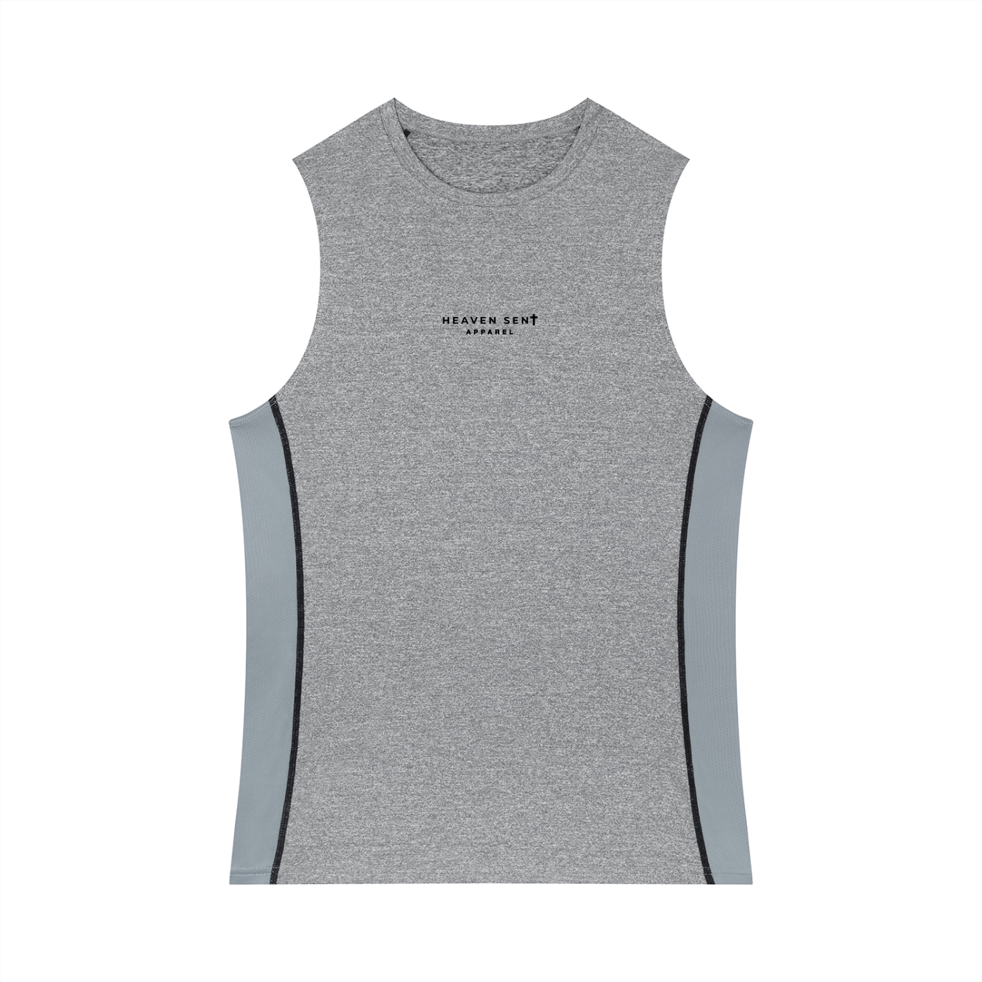 Men's Slim-Fit Topstitch Tank Top