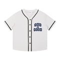 Baseball Style Button-Up Jersey - God is Good