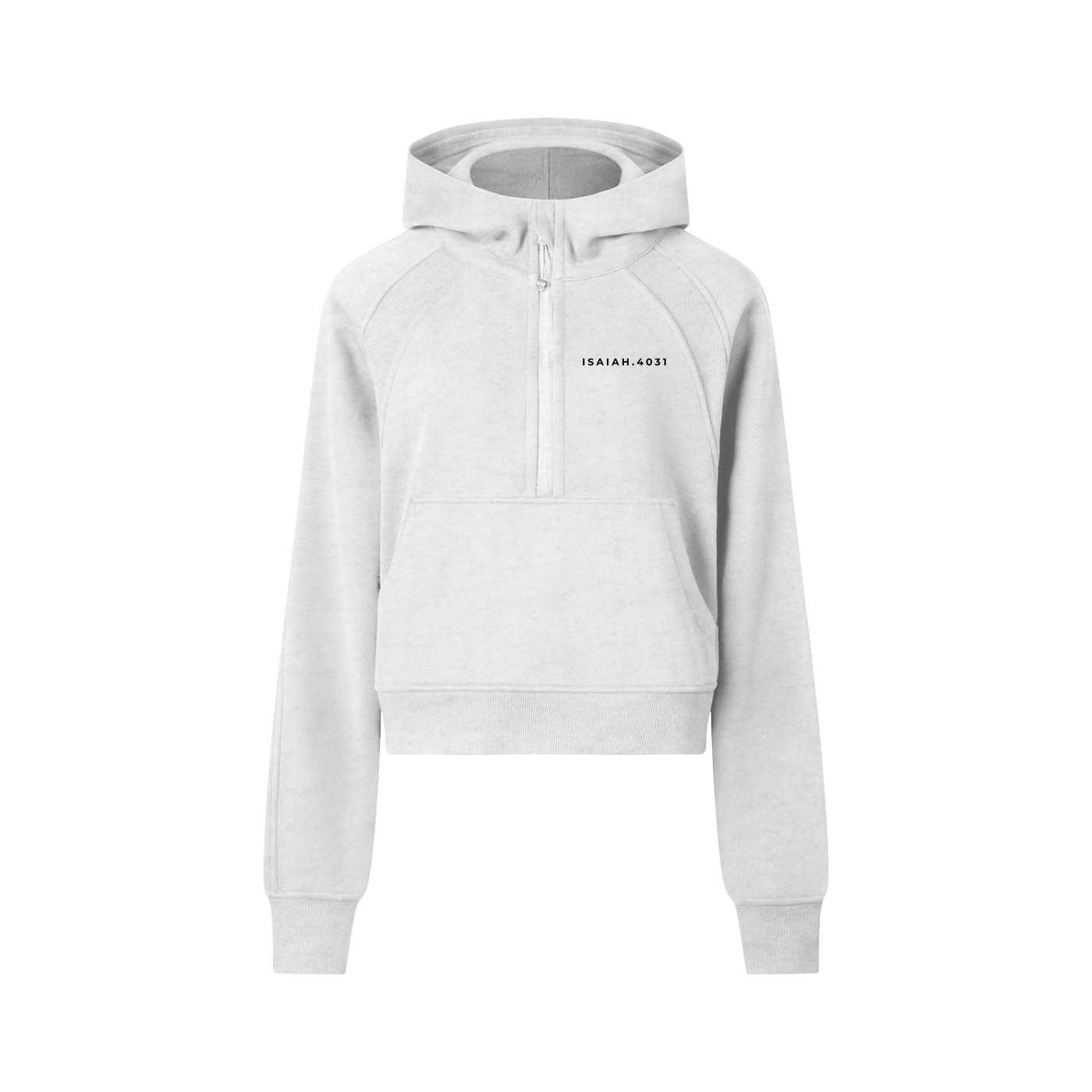 Isaiah 40:31 Cropped Hoodie
